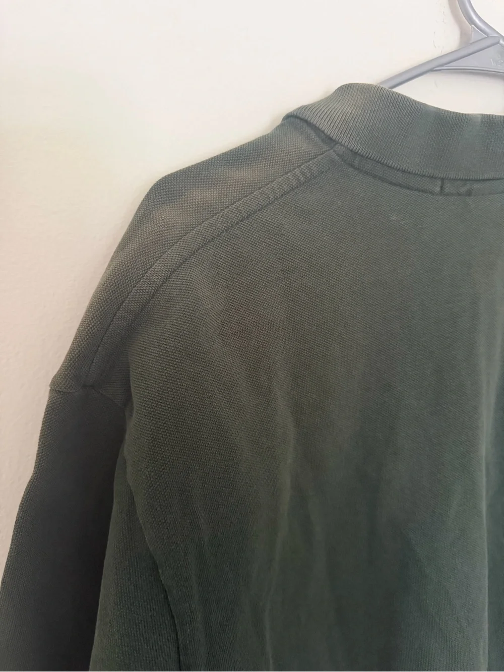 Ralph Lauren Dark Green Polo with Red Pony Embroidery